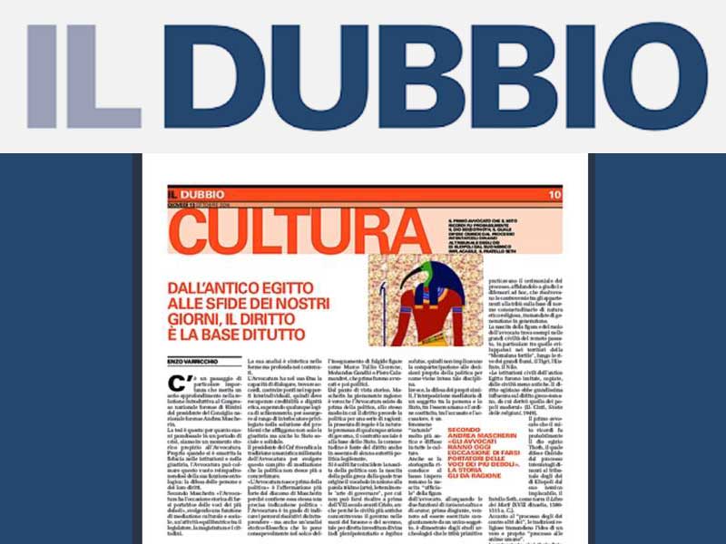 L'avvocatura prima della politica