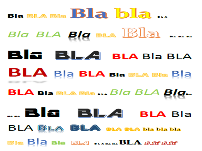 bla bla bla Bulimici normativi