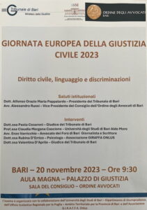 La Giornata europea della giustizia civile