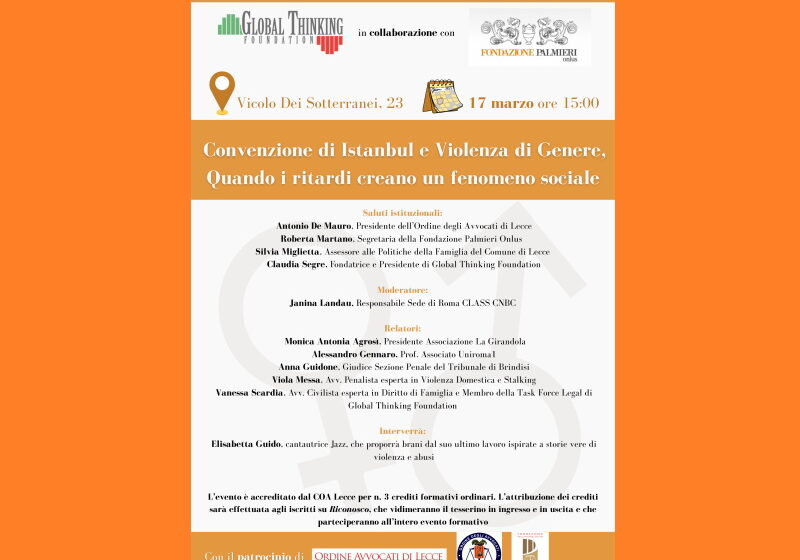 Global Thinking Foundation in Puglia