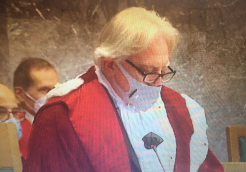 Inaugurazione dell'anno giudiziario 2021