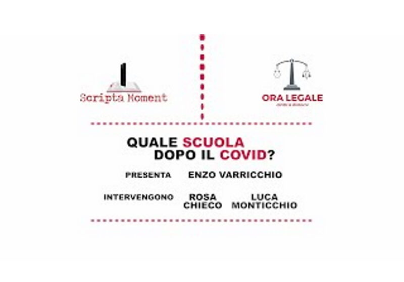 quale scuola dopo il covid Quale scuola dopo il Covid